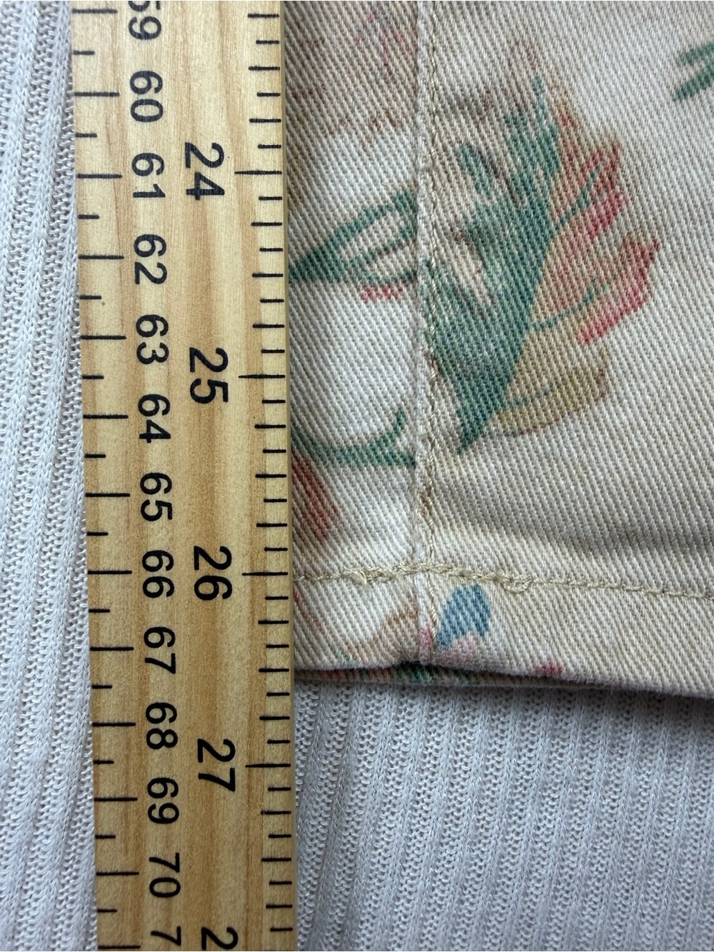 Lauren Ralph Lauren Floral Print Premier Skinny Ankle Jeans Size 10 Cottagecore - Picture 14 of 14